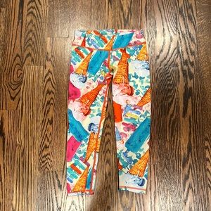 Girl’s fun ice cream leggings 🍦